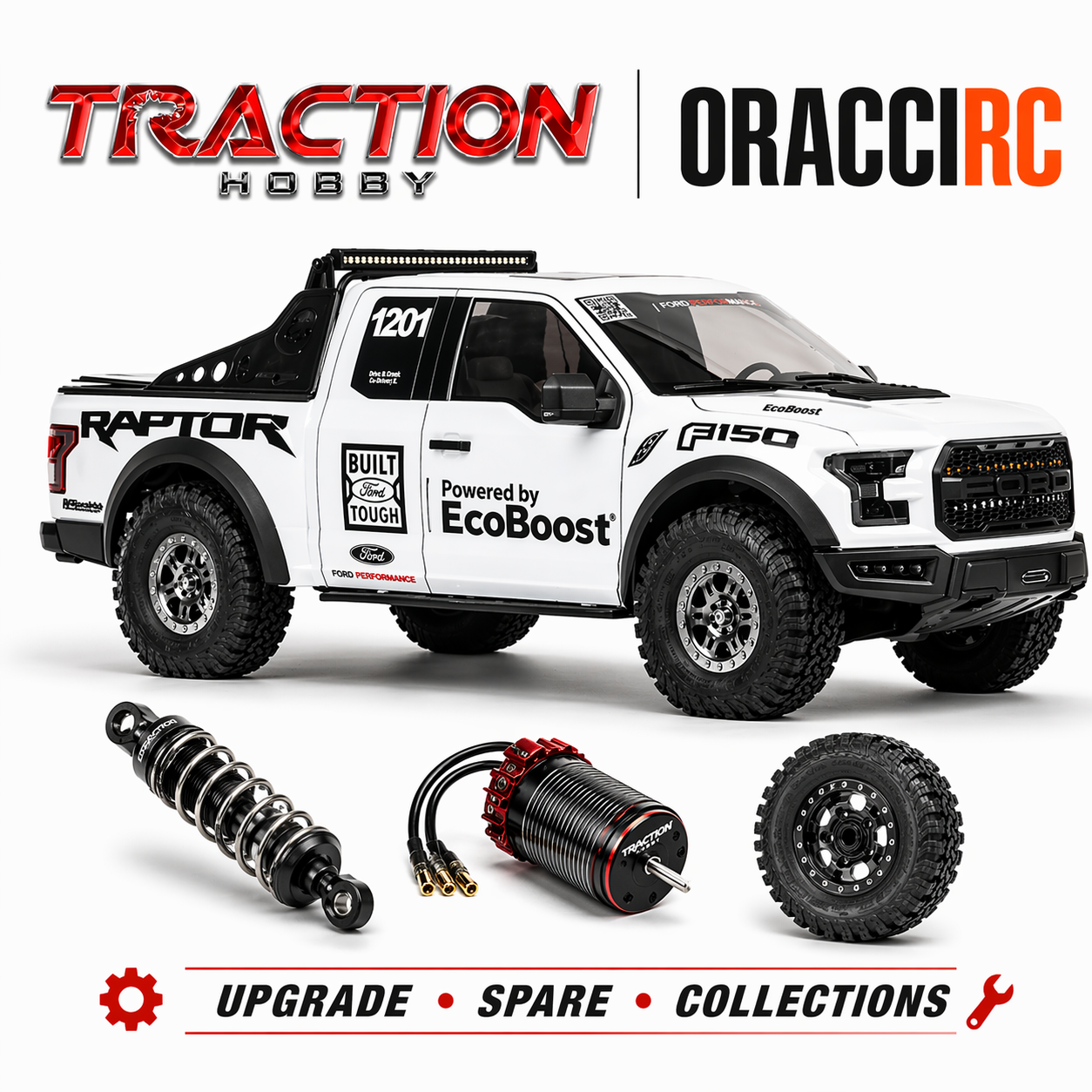 Traction hobby ford f150 upgrades