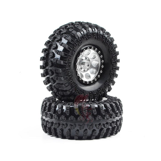Traction Hobby 2nd Generation All Performance Crawler Metal Tires 1 inch Wheels and Tires