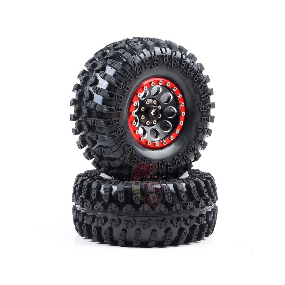 Traction Hobby 2nd Generation All Performance Crawler Metal Tires 1 inch Wheels and Tires