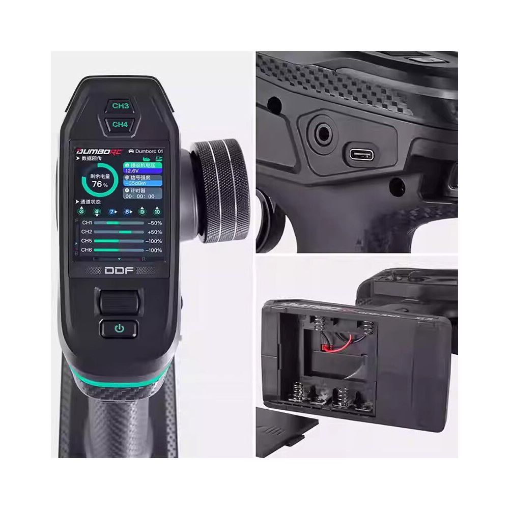 Dumbo DDF 350 controller with different handles and recievers image 4