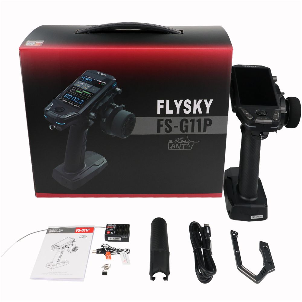 New FLYSKY G11P remote control for gun control ANT model cars and boats 11 channel receiver image 1