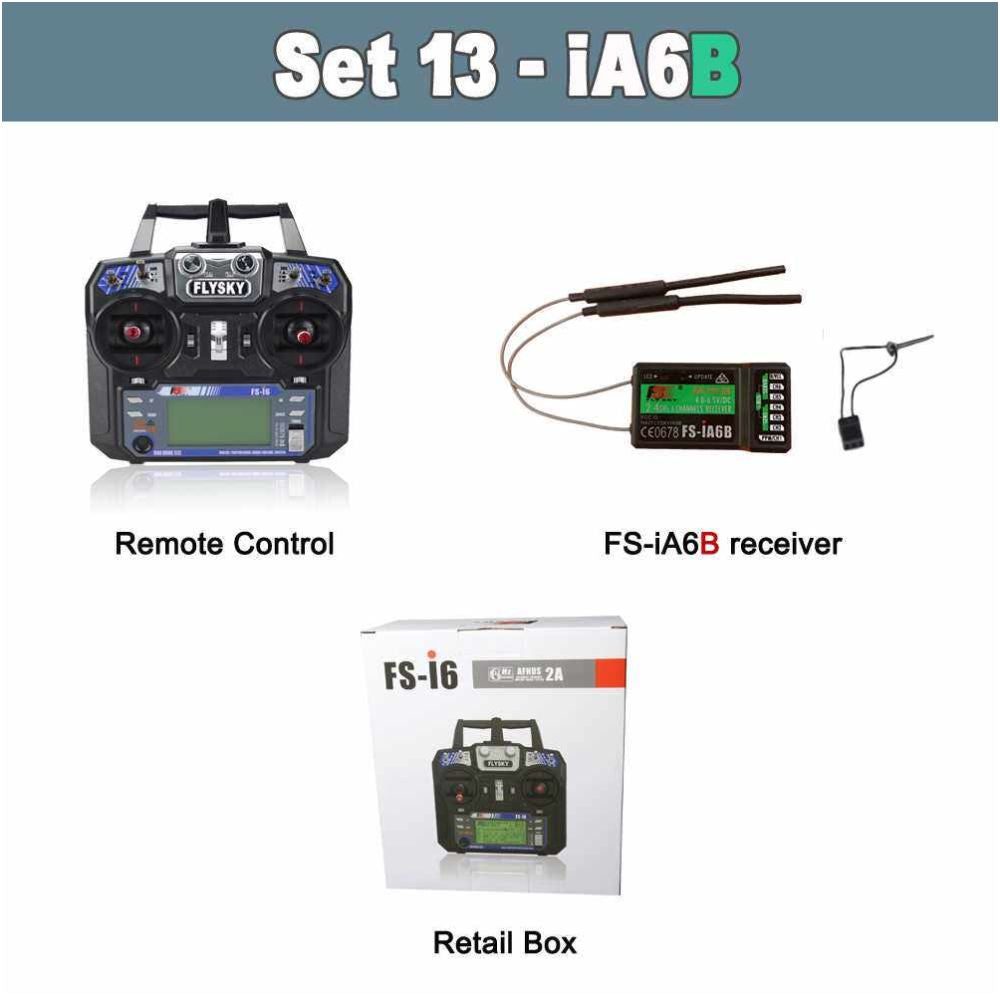 Flysky FS i6 FS I6 2.4G 6ch RC Transmitter Controller FS iA