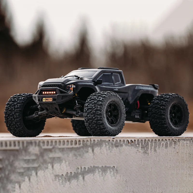 Rlaarlo Omni-Terminator Carbon Fiber V2 MINI 1:10 Scale RTR Brushless Monster Truck, RZ001B-C