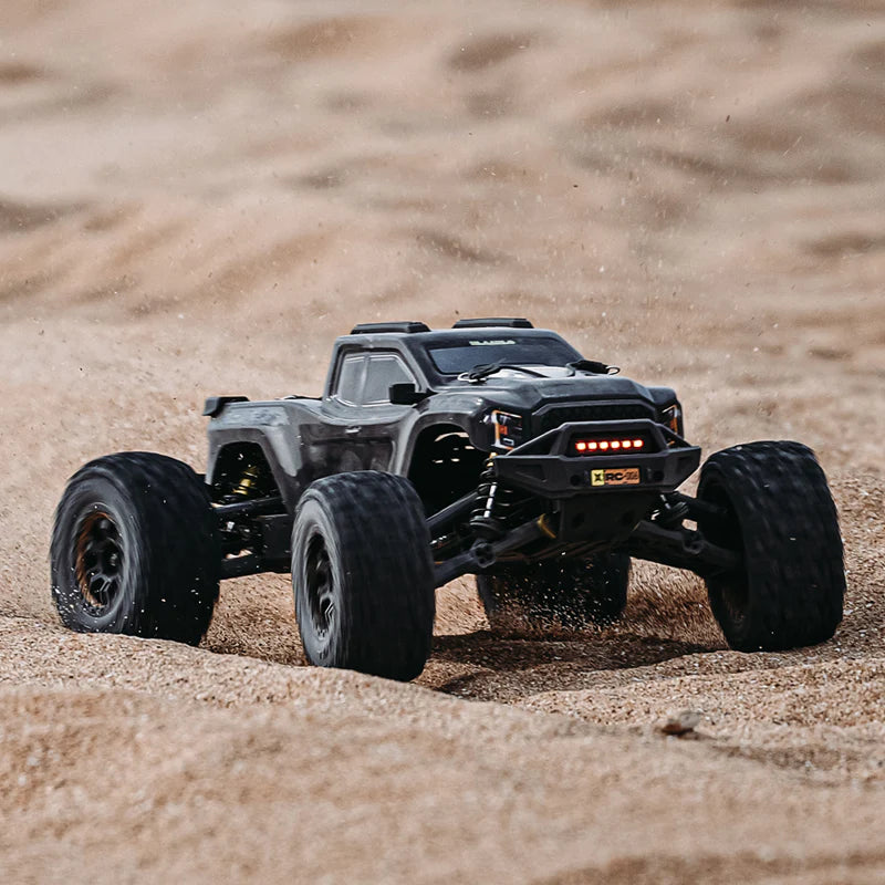 Rlaarlo Omni-Terminator Carbon Fiber V2 MINI 1:10 Scale RTR Brushless Monster Truck, RZ001B-C
