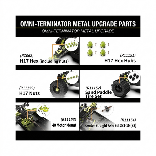 Rlaarlo omni Terminator Metal Upgrade & parts