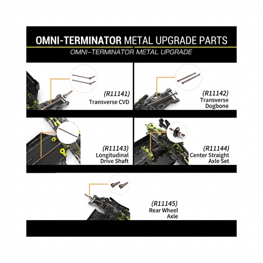 Rlaarlo Omni Terminator Metal Upgrade Parts