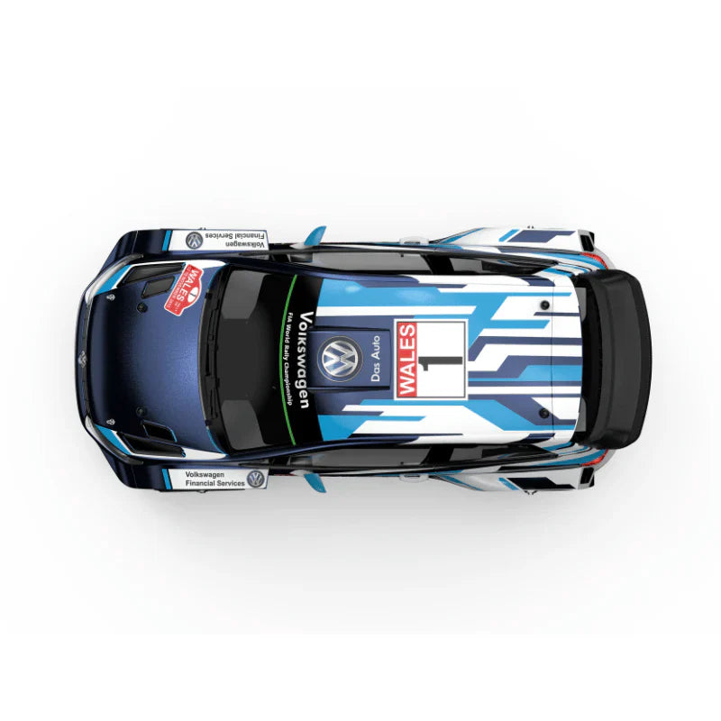 MJX Hyper Go 7304 1/7 Volkswagen Polo R WRC RC Rally Car – 4S Brushless 60km/h Official Licensed - No battery & Charger