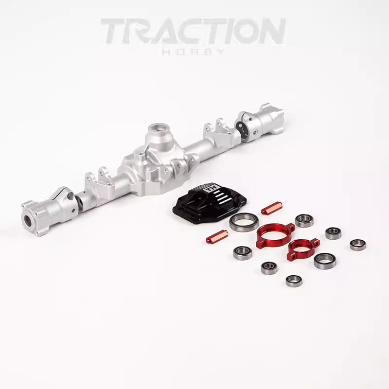 Metal rear axle TH01478 unassembled
