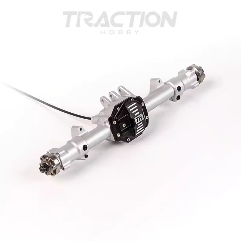 Metal rear axle upgrade pre assembled TH 014788 traction hobby